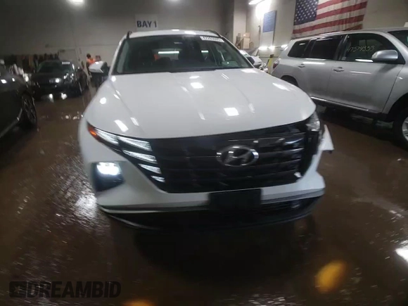 2023 Hyundai Tucson SEL with VIN 5NMJFCAE7PH291718, listed as a Copart auction lot 47203605 with 23,023 mi miles and Salvage title. Bid and sale history available at DreamBid. Image 13.
