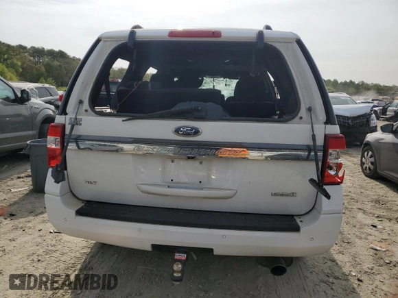 2015 Ford Expedition XLT z VIN 1FMJU1JT3FEF39744, wystawiony jako Copart lot #53381645 z przebiegiem Nie podano mil oraz Szkoda całkowita • Salvage title. Historia ofert i sprzedaży dostępna na DreamBid. Obrazek 6.