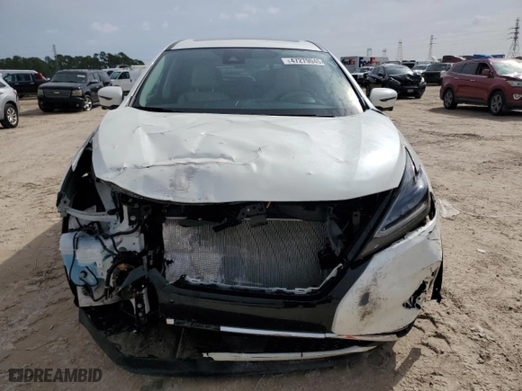 2024 Nissan Murano SL with VIN 5N1AZ2CJXRC108272, listed as a Copart auction lot 47279045 with 13,876 mi miles and Salvage Title. Bid and sale history available at carsss.com. Image 5.
