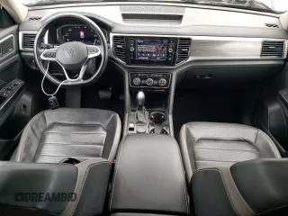 2021 Volkswagen Atlas SEL Premium with VIN 1V2TR2CA8MC516807, listed as a Copart auction lot 56819505 with 65,111 mi miles and Salvage title. Bid and sale history available at DreamBid. Image 8.