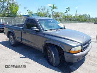 2003 Dodge Dakota with VIN 1D7FL16X53S361797, listed as a IAAI auction lot 42056555 with 243,771 mi miles and . Bid and sale history available at carsss.com. Image 1.