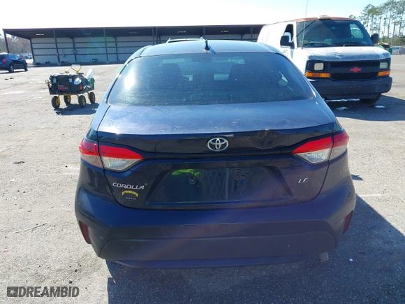 2022 Toyota Corolla LE with VIN 5YFEPMAE2NP303443, listed as a IAAI auction lot 41496976 with 47,292 mi miles. Bid and sale history available at carsss.com. Image 16.