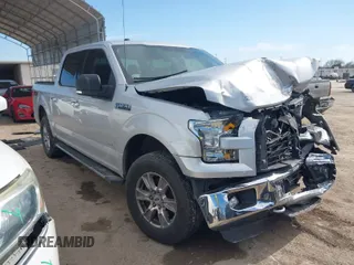 2016 Ford F-150 XLT with VIN 1FTEW1EP2GKD93448, listed as a IAAI auction lot 41670203 with 95,596 mi miles. Bid and sale history available at carsss.com. Image 1.