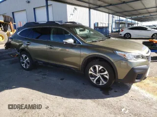 2022 Subaru Outback Touring XT with VIN 4S4BTGPDXN3172913, listed as a Copart auction lot 47364585 with 54,031 mi miles and Salvage title. Bid and sale history available at DreamBid. Image 4.