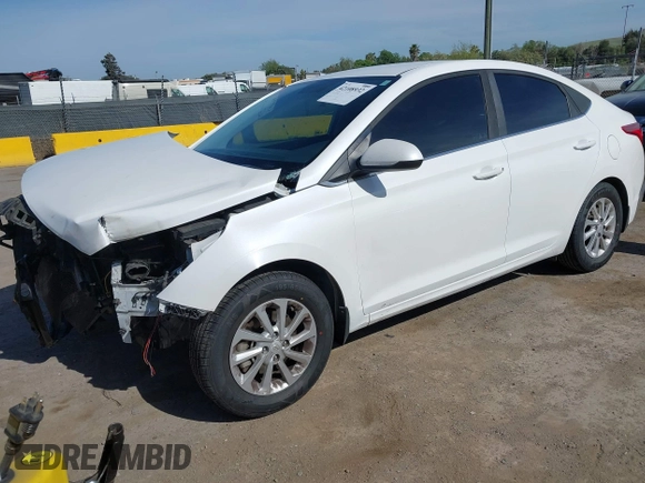 2019 Hyundai Accent SE with VIN 3KPC24A39KE038716, listed as a IAAI auction lot 42108932 with 98,835 mi miles. Bid and sale history available at carsss.com. Image 18.
