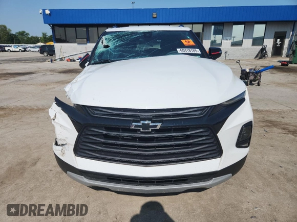 2021 Chevrolet Blazer LT с VIN 3GNKBCRS3MS576969, выставлен на аукционе Copart как лот 60418185 с пробегом 52 771 миль миль и Списание • Salvage title. История ставок и продаж доступна на DreamBid. Изображение 5.