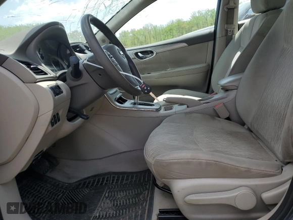 2014 Nissan Sentra S with VIN 3N1AB7AP9EY331520, listed as a Copart auction lot 53931085 with 106,587 mi miles and Salvage Title. Bid and sale history available at DreamBid. Image 7.
