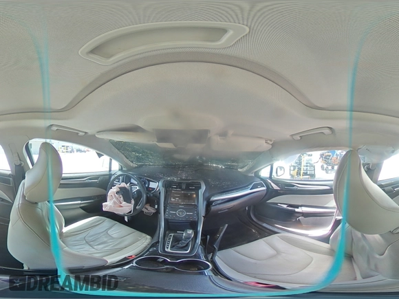 2016 Ford Fusion Titanium with VIN 3FA6P0K93GR140514, listed as a Copart auction lot 63153755 with 109,072 mi miles and Salvage title. Bid and sale history available at DreamBid. Image 15.