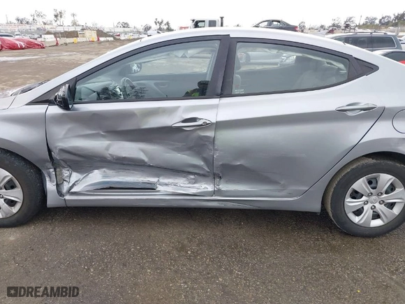 2016 Hyundai Elantra SE with VIN 5NPDH4AE7GH698213, listed as a IAAI auction lot 41775902 with 153,375 mi miles. Bid and sale history available at carsss.com. Image 14.