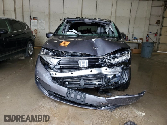 2023 Honda Odyssey Elite with VIN 5FNRL6H98PB056770, listed as a Copart auction lot 56984055 with Not provided miles and Salvage title. Bid and sale history available at DreamBid. Image 5.