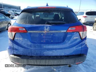 2022 Honda HR-V EX-L with VIN 3CZRU6H77NM728297, listed as a Copart auction lot 88341305 with 50,718 mi miles and Salvage Title. Bid and sale history available at carsss.com. Image 6.