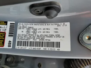 2019 Toyota Tacoma SR z VIN 3TMCZ5AN9KM206637, wystawiony jako Copart lot #48753665 z przebiegiem 88 864 mil mil oraz Szkoda całkowita • Salvage title. Historia ofert i sprzedaży dostępna na DreamBid. Obrazek 13.
