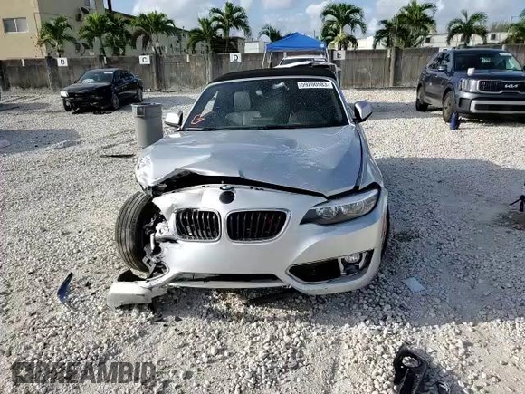 2016 BMW 2 Series 228i with VIN WBA1K9C57GV321957, listed as a Copart auction lot 59200583 with 65,761 mi miles. Bid and sale history available at carsss.com. Image 11.