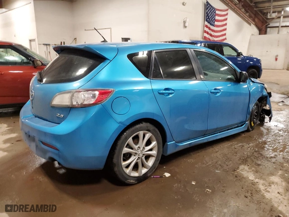 2010 Mazda Mazda3 s Grand Touring with VIN JM1BL1H5XA1131955, listed as a Copart auction lot 47003085 with NaN miles and Clean Title. Bid and sale history available at carsss.com. Image 3.