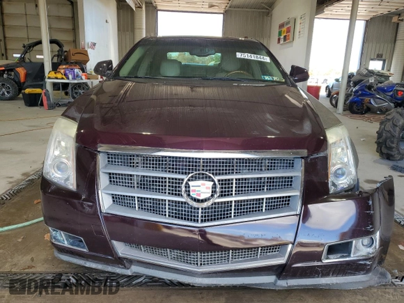 2009 Cadillac CTS AWD w/1SB with VIN 1G6DT57V190169807, listed as a Copart auction lot 78141844 with 142,598 mi miles and Salvage Title. Bid and sale history available at carsss.com. Image 5.