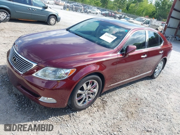 2008 Lexus LS 460 with VIN JTHBL46F785081076, listed as a IAAI auction lot 42165500 with 90,956 mi miles and . Bid and sale history available at DreamBid. Image 17.