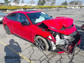 2025 Honda Civic Si with VIN 2HGFE1E55SH470272, listed as a IAAI auction lot 41742861 with 16,942 mi miles and . Bid and sale history available at DreamBid. Image 1.