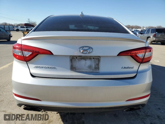 2015 Hyundai Sonata Limited with VIN 5NPE34AF0FH032756, listed as a Copart auction lot 47362825 with 178,484 mi miles and Salvage Title. Bid and sale history available at carsss.com. Image 6.