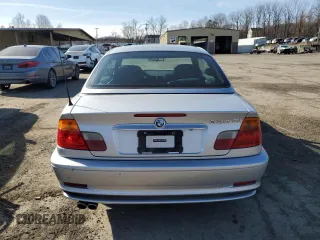 2001 BMW 3 Series 330Ci with VIN WBABS53431JU80364, listed as a Copart auction lot 48250845 with 231,367 mi miles and Non Repairable. Bid and sale history available at carsss.com. Image 6.