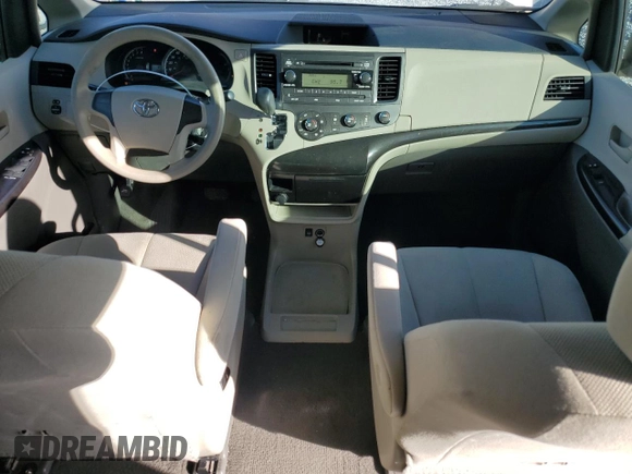 2011 Toyota Sienna with VIN 5TDZK3DC9BS061970, listed as a Copart auction lot 48081325 with 159,865 mi miles and Salvage Title. Bid and sale history available at carsss.com. Image 8.