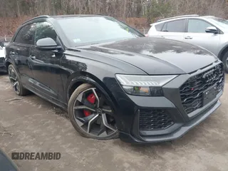 2021 Audi RS Q8 z VIN WU1ARBF12MD011914, wystawiony jako IAAI lot #41696065 z przebiegiem 142 071 mil mil oraz . Historia ofert i sprzedaży dostępna na DreamBid. Obrazek 1.