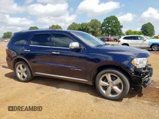 2013 Dodge Durango Citadel with VIN 1C4RDHEG1DC538744, listed as a Copart auction lot 64659785 with 185,850 mi miles and Salvage title. Bid and sale history available at DreamBid. Image 4.