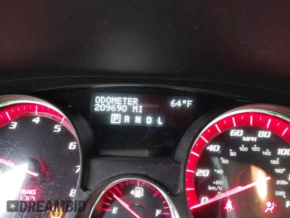 2008 GMC Acadia SLT1 with VIN 1GKER23738J298912, listed as a IAAI auction lot 41053717 with 209,690 mi miles. Bid and sale history available at carsss.com. Image 15.