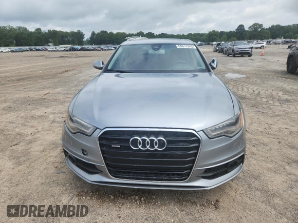 2012 Audi A6 Prestige with VIN WAUJGAFC2CN070787, listed as a Copart auction lot 60617945 with 193,589 mi miles and Salvage title. Bid and sale history available at DreamBid. Image 5.