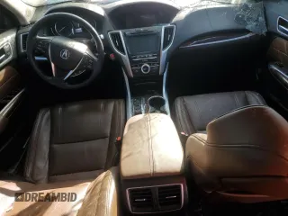 2018 Acura TLX Technology z VIN 19UUB2F56JA010636, wystawiony jako Copart lot #49726815 z przebiegiem Nie podano mil oraz Szkoda całkowita • Salvage title. Historia ofert i sprzedaży dostępna na DreamBid. Obrazek 8.
