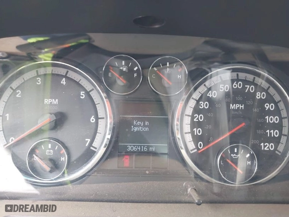 2009 Dodge Ram 1500 SLT with VIN 1D3HB18T69S812221, listed as a IAAI auction lot 40715494 with 306,416 mi miles. Bid and sale history available at carsss.com. Image 7.