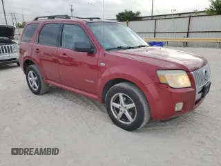 2008 Mercury Mariner with VIN 4M2CU91198KJ31239, listed as a Copart auction lot 59627394 with 205,572 mi miles and Salvage Title. Bid and sale history available at carsss.com. Image 4.