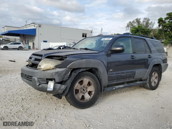 2003 Toyota 4Runner SR5 with VIN JTEZU14R630007559, listed as a Copart auction lot 45671505 with 146,321 mi miles and Salvage Title. Bid and sale history available at carsss.com. Image 1.
