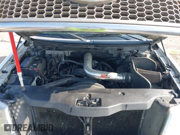 2005 Ford F-150 XLT with VIN 1FTPW12575FA79327, listed as a IAAI auction lot 42334343 with 363,658 mi miles and . Bid and sale history available at DreamBid. Image 10.