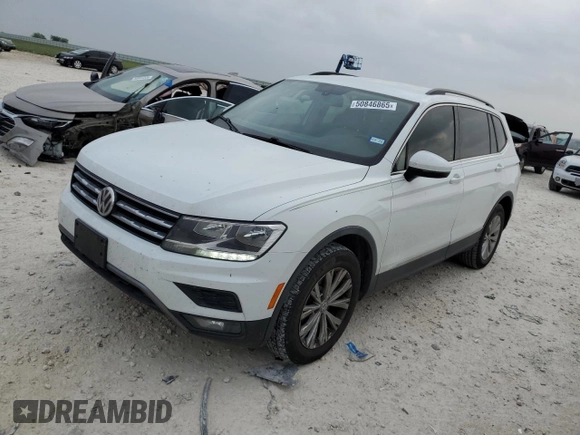 2018 Volkswagen Tiguan SEL с VIN 3VV3B7AX2JM039250, выставлен на аукционе Copart как лот 50846865 с пробегом 78 182 миль миль и Чистый • Clean title. История ставок и продаж доступна на DreamBid. Изображение 1.