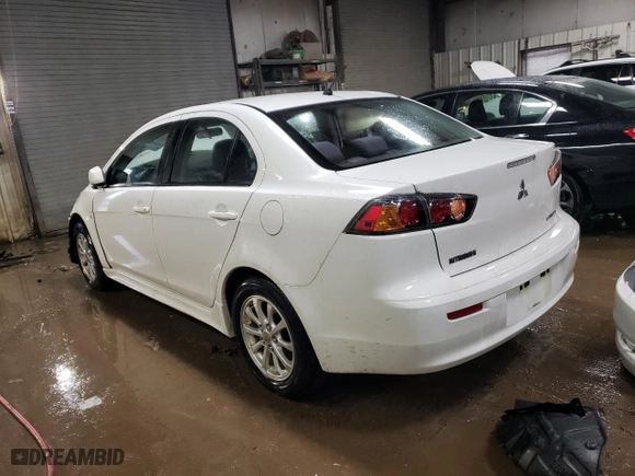 2010 Mitsubishi Lancer ES with VIN JA32U2FU4AU011143, listed as a Copart auction lot 47876765 with 161,248 mi miles and Salvage Title. Bid and sale history available at carsss.com. Image 2.
