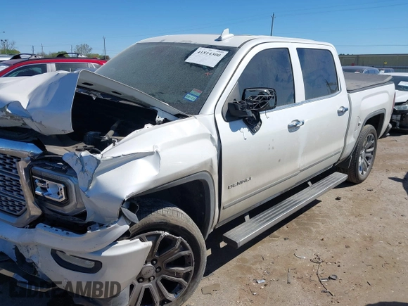 2017 GMC Sierra 1500 Denali with VIN 3GTU2PEJ4HG197560, listed as a IAAI auction lot 41814300 with 93,311 mi miles and . Bid and sale history available at DreamBid. Image 2.