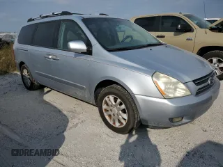 2007 Kia Sedona EX with VIN KNDMB233576179964, listed as a Copart auction lot 76402924 with 0 mi miles and Non Repairable. Bid and sale history available at carsss.com. Image 4.