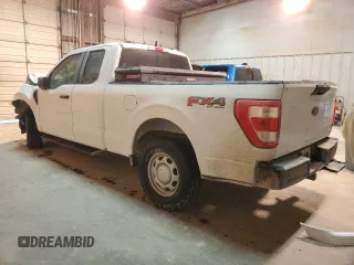2022 Ford F-150 XL with VIN 1FTFX1E50NFA19636, listed as a Copart auction lot 44251395 with 49,155 mi miles and Salvage title. Bid and sale history available at DreamBid. Image 2.