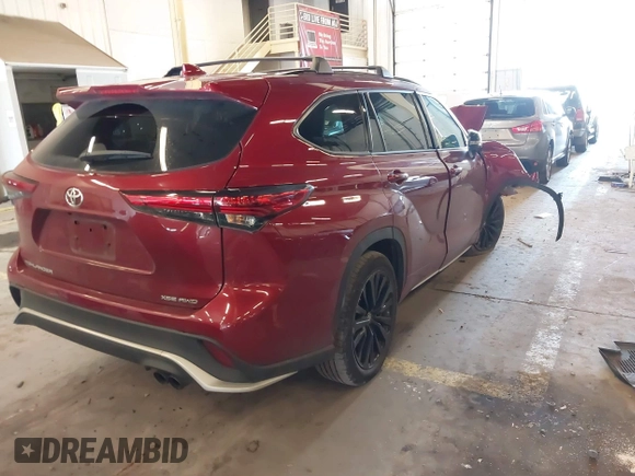 2023 Toyota Highlander L z VIN 5TDKDRBH3PS509530, wystawiony jako IAAI lot #41966557 z przebiegiem 35 298 mil mil oraz . Historia ofert i sprzedaży dostępna na DreamBid. Obrazek 4.