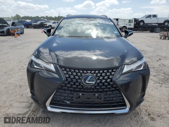2022 Lexus UX with VIN JTHX3JBH0N2051278, listed as a Copart auction lot 61441804 with 34,317 mi miles and Salvage Title. Bid and sale history available at carsss.com. Image 5.