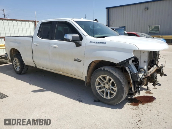 2019 Chevrolet Silverado 1500 LT with VIN 1GCRWCED2KZ325508, listed as a Copart auction lot 48844205 with 95,644 mi miles and Salvage Title. Bid and sale history available at DreamBid. Image 4.