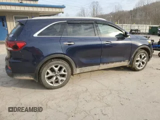 2019 Kia Sorento LX with VIN 5XYPGDA32KG597742, listed as a Copart auction lot 48980545 with 98,618 mi miles and Salvage Title. Bid and sale history available at carsss.com. Image 3.