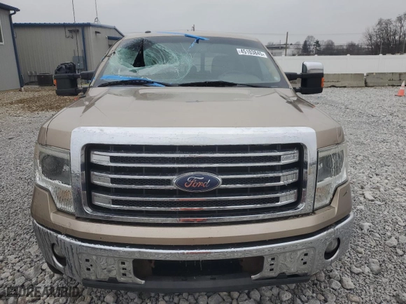 2013 Ford F-150 XL with VIN 1FTFW1CT9DFC48108, listed as a Copart auction lot 45103845 with 206,046 mi miles and Salvage Title. Bid and sale history available at carsss.com. Image 5.