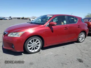 2012 Lexus CT 200h с VIN JTHKD5BH3C2084254, выставлен на аукционе Copart как лот 57202665 с пробегом 183 581 миль миль и На запчасти • Non repairable. История ставок и продаж доступна на DreamBid. Изображение 1.