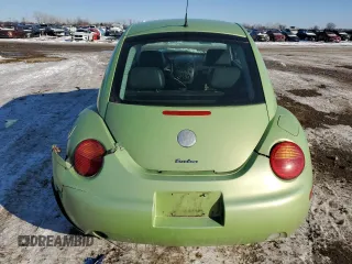 2003 Volkswagen New Beetle Coupe GLS with VIN 3VWCD21C73M408547, listed as a Copart auction lot 46191425 with 179,742 mi miles and Salvage Title. Bid and sale history available at carsss.com. Image 6.