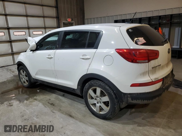 2015 Kia Sportage LX with VIN KNDPB3AC1F7701388, listed as a Copart auction lot 48404805 with 176,992 mi miles and Salvage Title. Bid and sale history available at DreamBid. Image 2.