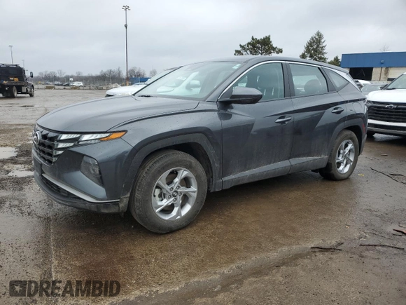 2024 Hyundai Tucson SE with VIN 5NMJA3DE6RH317948, listed as a Copart auction lot 47228155 with 23,283 mi miles and Non Repairable. Bid and sale history available at DreamBid. Image 1.