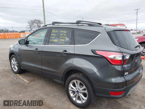2017 Ford Escape SE with VIN 1FMCU0GD9HUE90819, listed as a IAAI auction lot 41837745 with 123,543 mi miles. Bid and sale history available at carsss.com. Image 14.