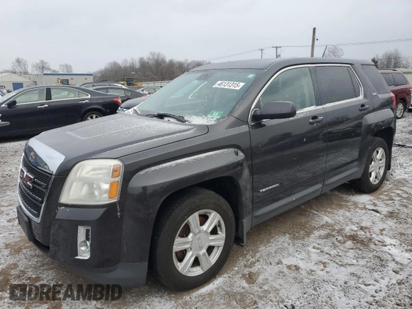 2014 GMC Terrain SLE with VIN 2GKFLVEKXE6246789, listed as a Copart auction lot 46131315 with 181,295 mi miles and Clean Title. Bid and sale history available at carsss.com. Image 1.