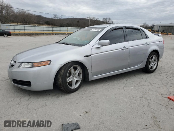 2004 Acura TL with VIN 19UUA66234A008251, listed as a Copart auction lot 47762785 with 122,208 mi miles and Salvage Title. Bid and sale history available at carsss.com. Image 1.